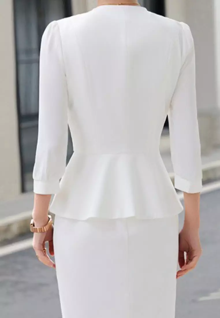 Elegant Single Breasted Suit YGH-EQ6010