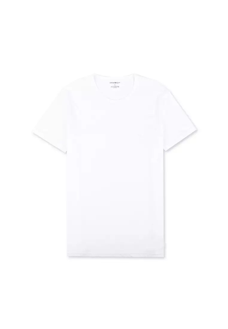 Armani white short sleeve hotsell shirt