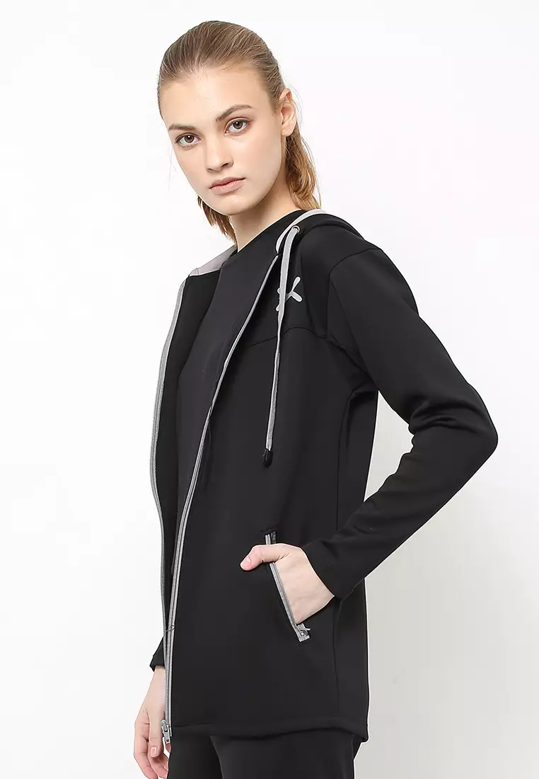 FLEXZONE Hoodie Jacket Women Basepoint Series Black