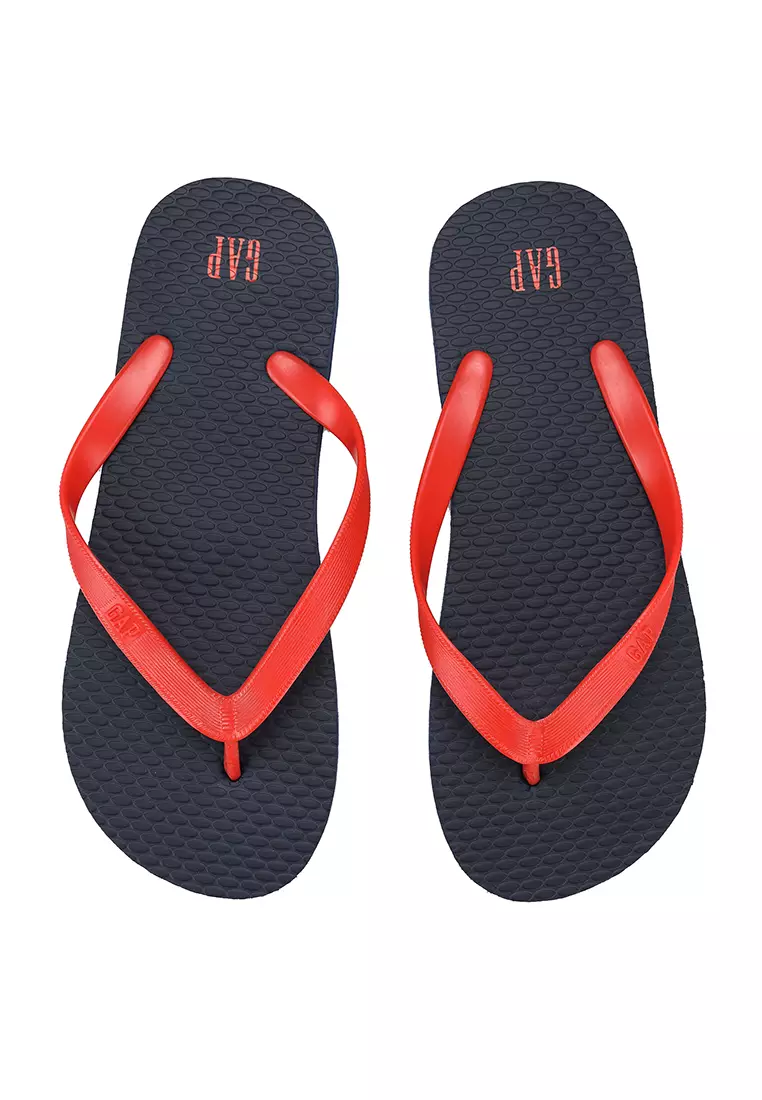 Red flip sale flops