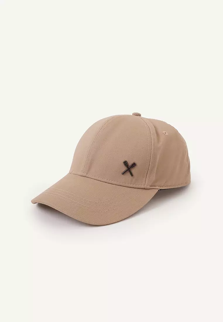 Baseball Cap With Metal Oar