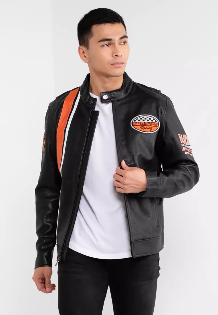 線上選購Harley-Davidson 120th Anniversary 皮外套| ZALORA 台灣