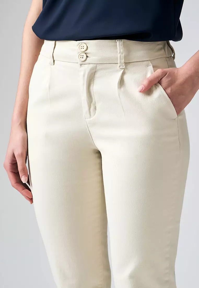 O.O.O. Stretch High Waist Trousers
