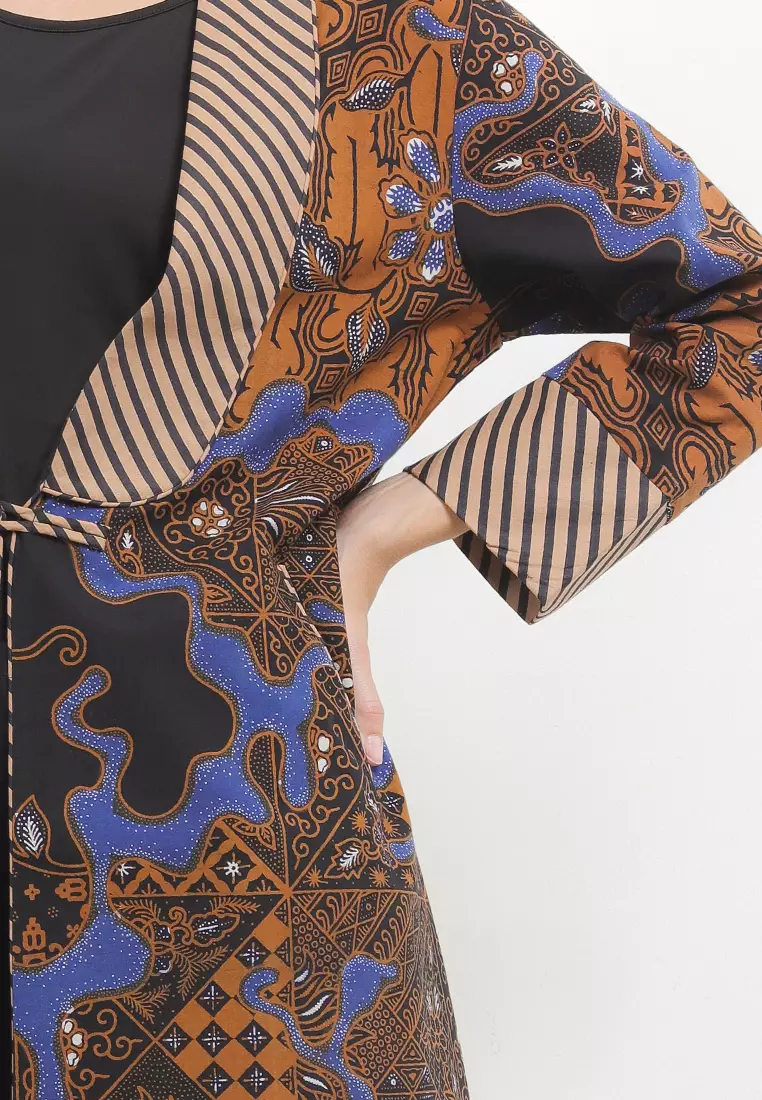 Afraa Outer Tunik Batik Tanahan Modern Gradasi Series
