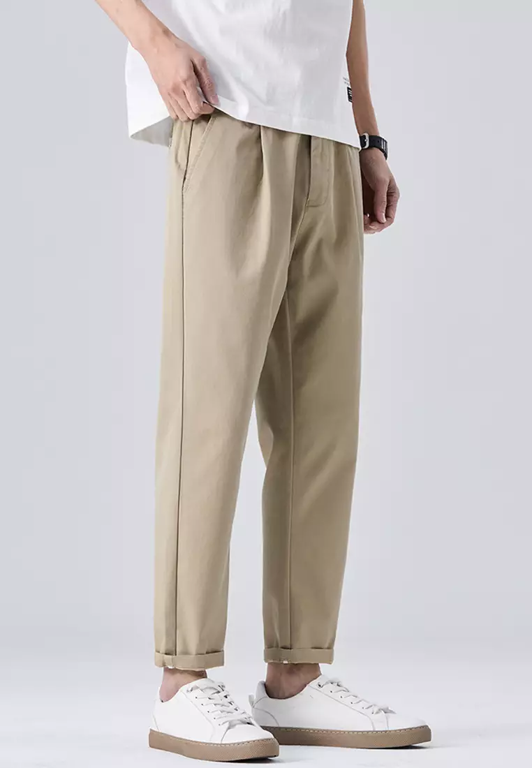 Casual Ankle Twill Pants