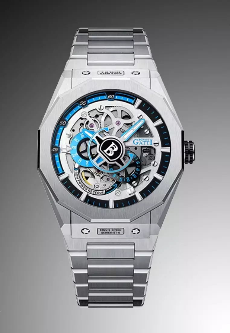 Automatic Unisex Stainless Steel Watch, Stainless Steel Bracelet