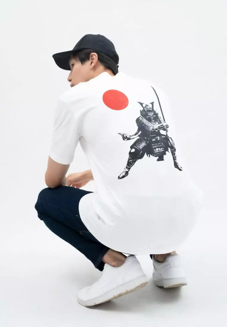 Houseofcuff T-shirt Kaos Putih Motif Prajurit Tersedia Size S-4XL