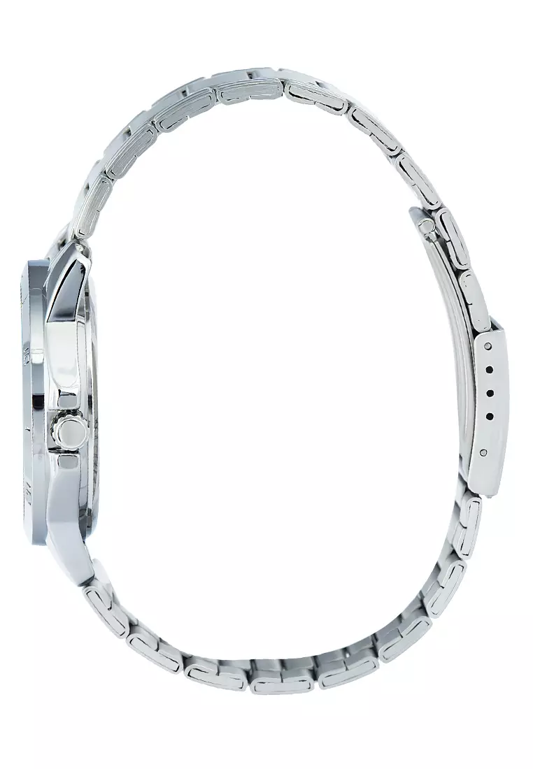 Jam Tangan Pria Casio Standard Series MTP-V004D-1C Stainless Steel