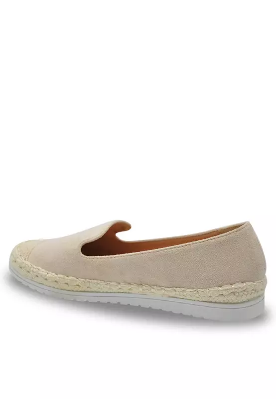 Slip On Faux Suede Round Toe Comfort Loafers