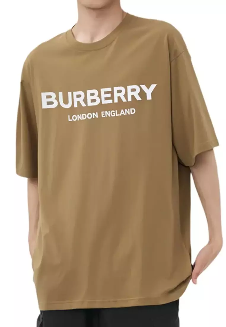 Buy Burberry Men's Short Sleeved T-shirt in Beige 81042311 Online