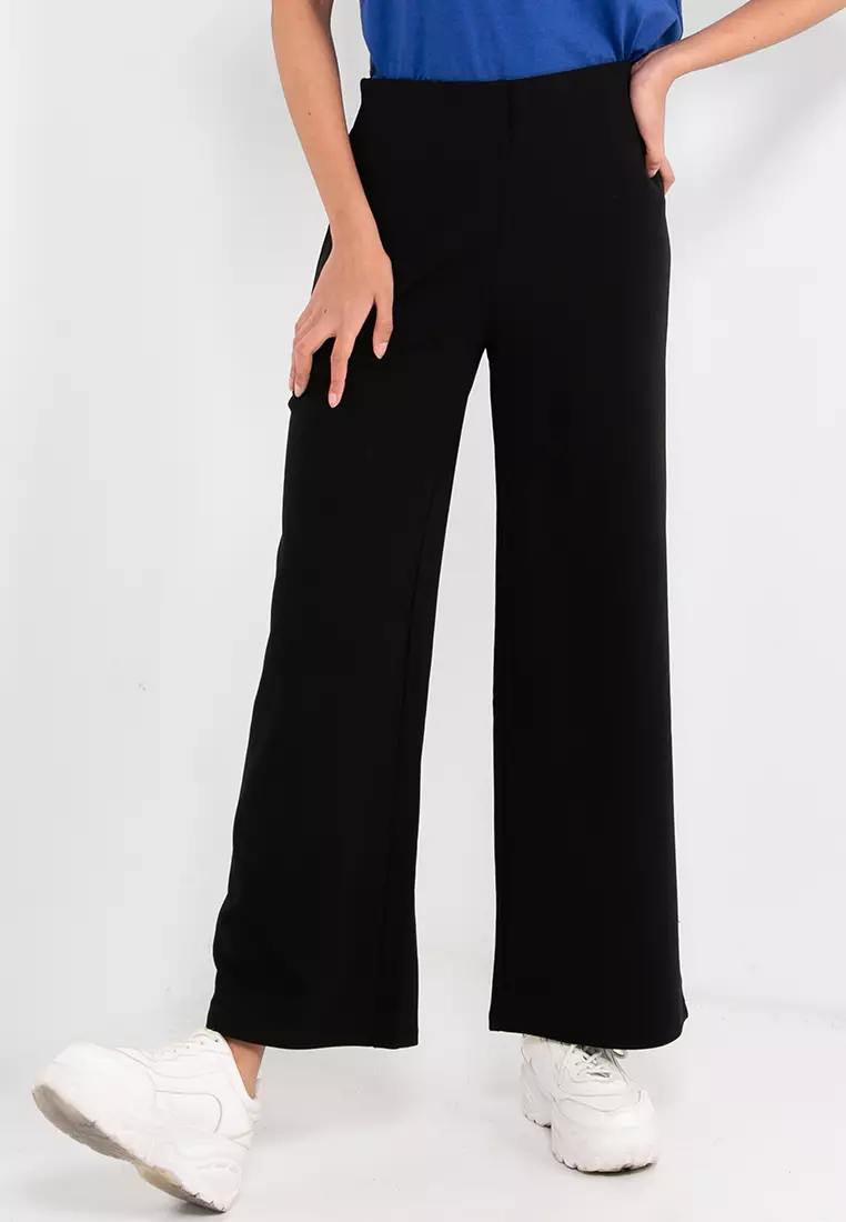 Buy H M Wide Jersey Trousers 2024 Online ZALORA Philippines