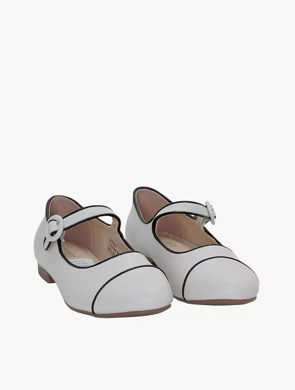 Payless Nine West Womens Como MJ Flats - White_15