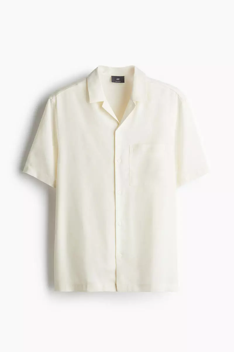 Regular Fit Lyocell resort shirt