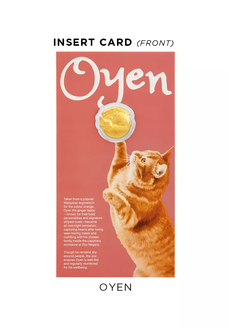 HABIB x Zoo Negara Collection (Oyen) | 999.9 Gold Wafer (0.20g)