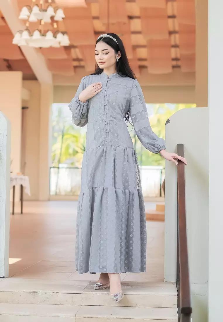 Vianna Dress - Grey