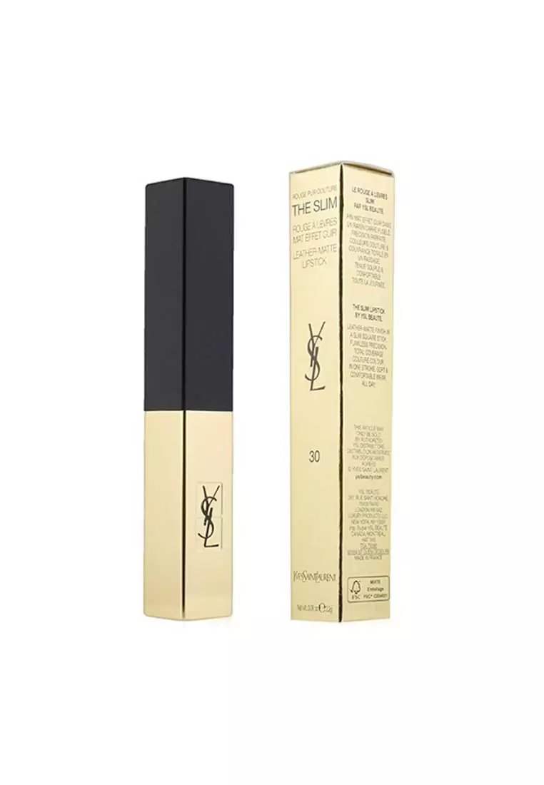 Discount on Yves Saint Laurent  shoes - SKU: Yves Saint Laurent - Rouge Pur Couture The Slim Leather Matte Lipstick - # 30 Nude Protest 2.2g/0.08