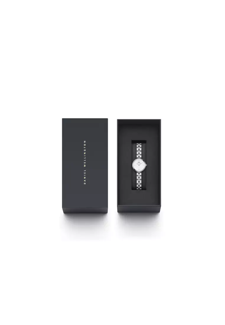 Elan Lumine Silver White Dial - Fashion Watch for women - Stainless Steel Strap Watch - Female Watch - DW Official - Authentic
