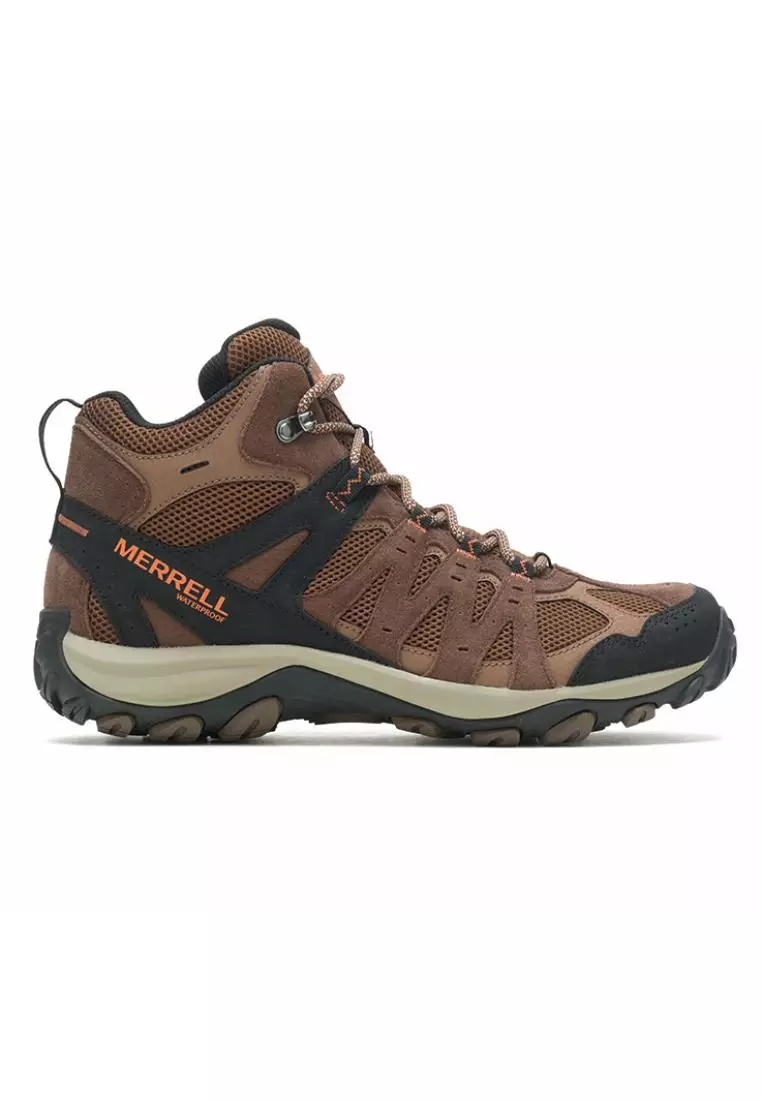 Buy Merrell Accentor Mid Waterproof-earth Mens Hiking Shoes 2023 Online | ZALORA Philippines