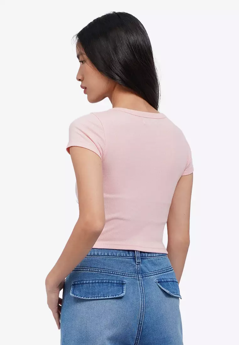 Short Sleeve Rib T-Shirt