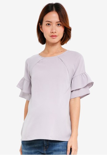 Jual Spring Maternity Maternity Flare Sleeve Yenny Nursing Top