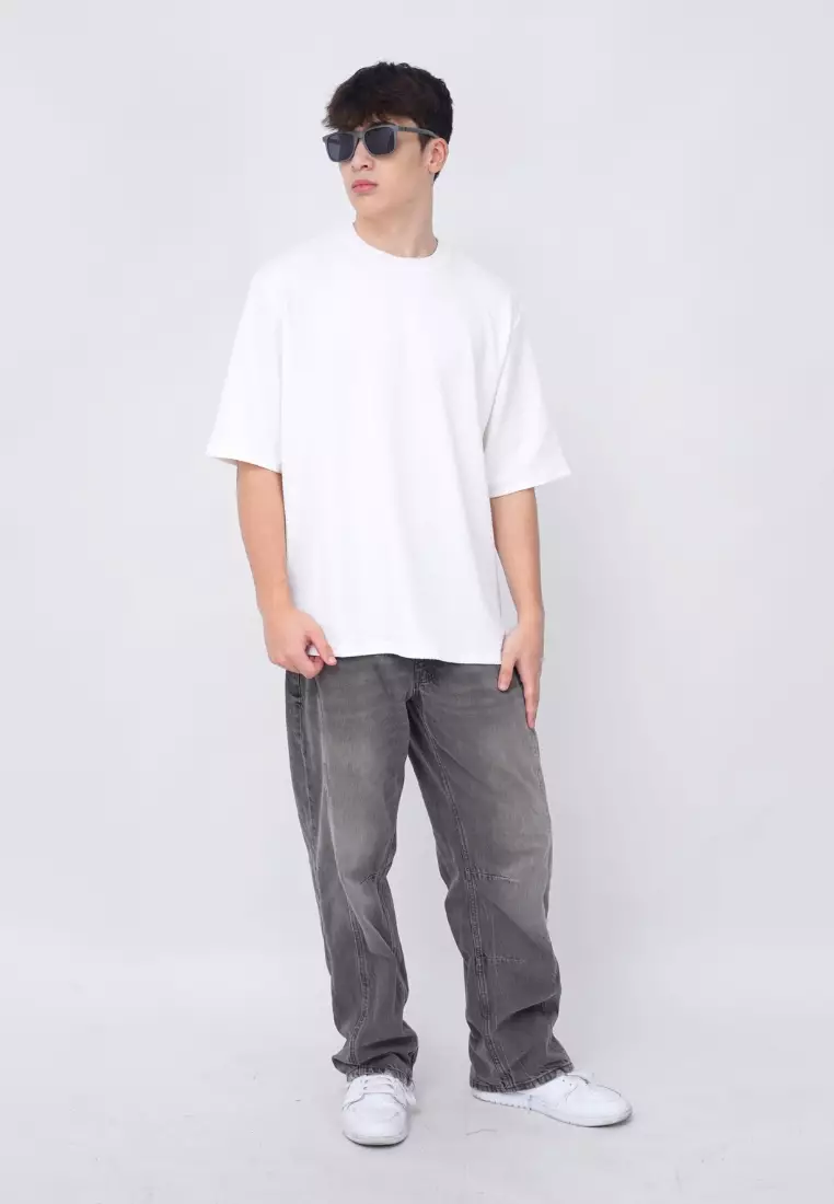 Ryusei T-shirt Oversize SORA Knit White
