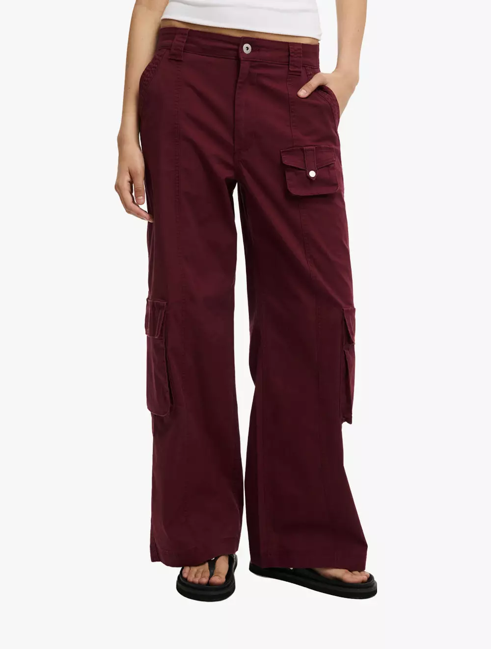 COTTON ON - BAWAHAN - HAYDEN CARGO PANT ASIA FIT