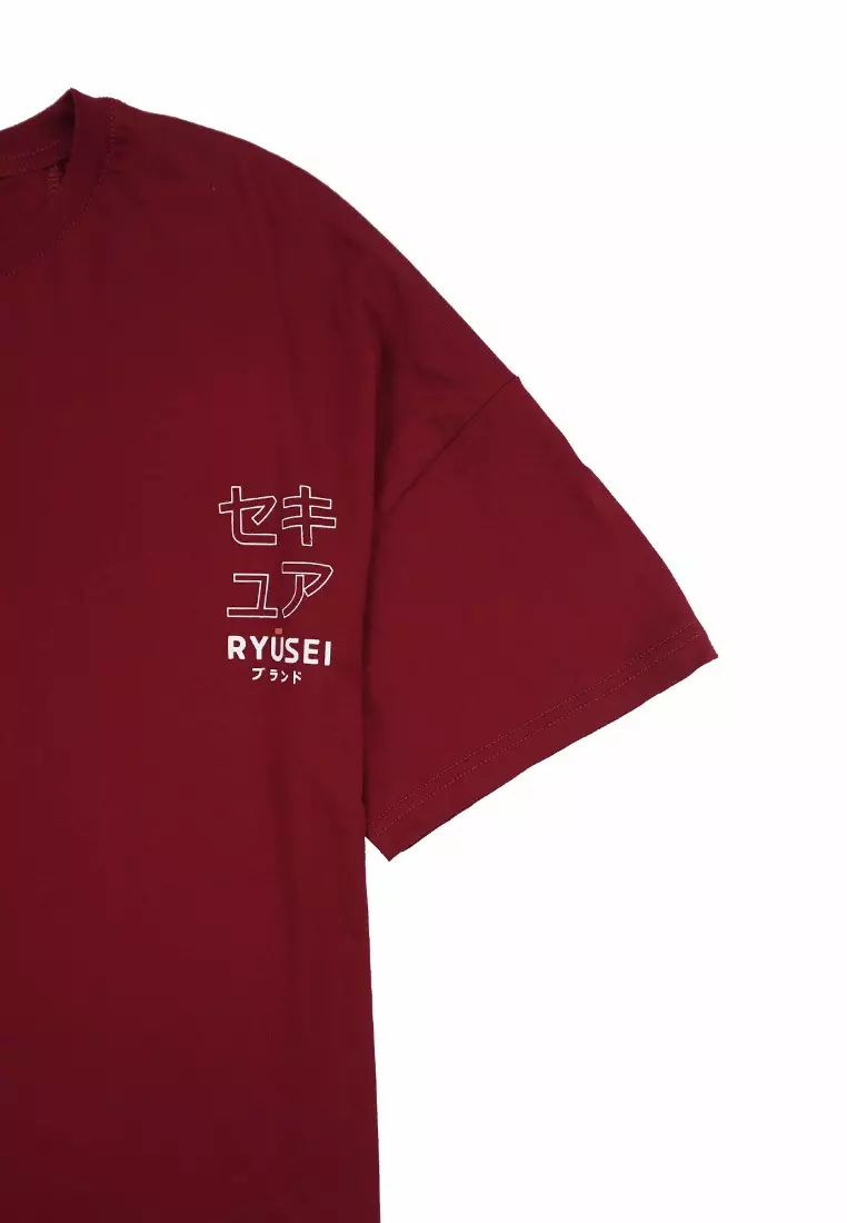 Tsh Oversize Kitami Maroon
