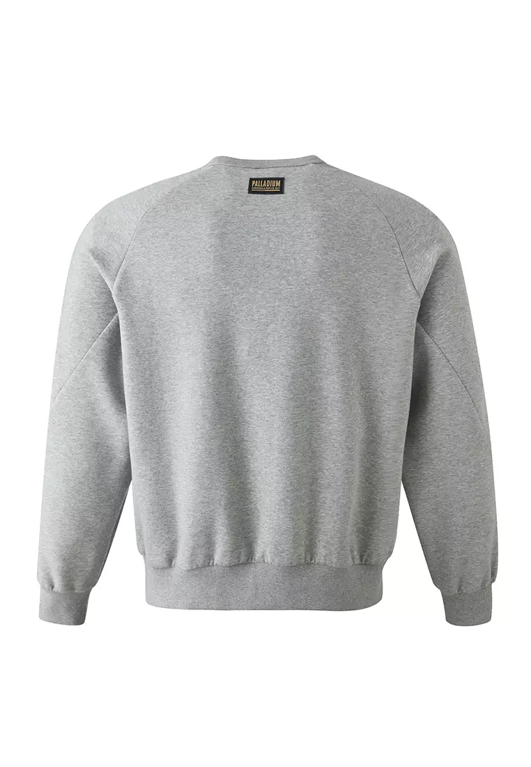 男裝復古 PALLADIUM LOGO 圓領衛衣