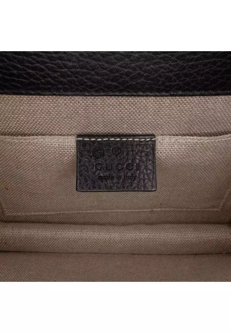 Pre-Loved Gucci Small Dollar Calfskin Interlocking G Crossbody
