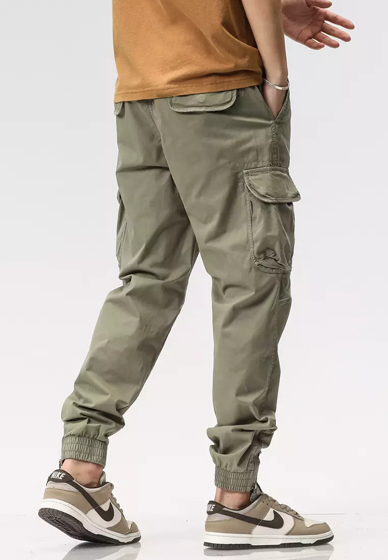 Versatile Pockets Cargo Pants GJL688