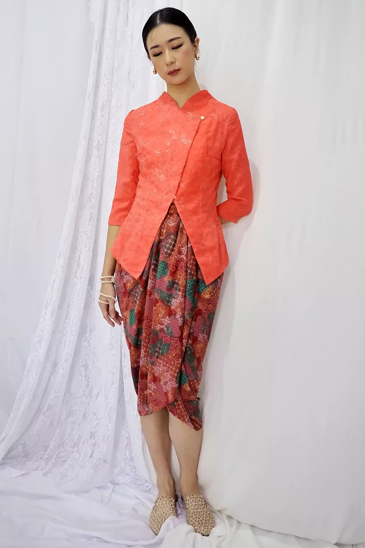 Mahadevi Rubiah Salem Kebaya Janggan