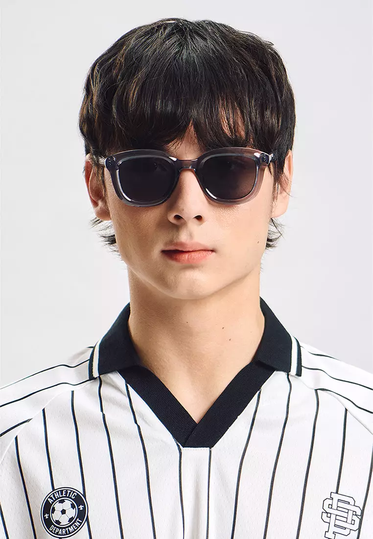 Curved Square Tinted Sunglasses
