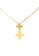Mistgold gold Glacier Ivy Necklace in 916 Gold DCB73AC957EE44GS_4