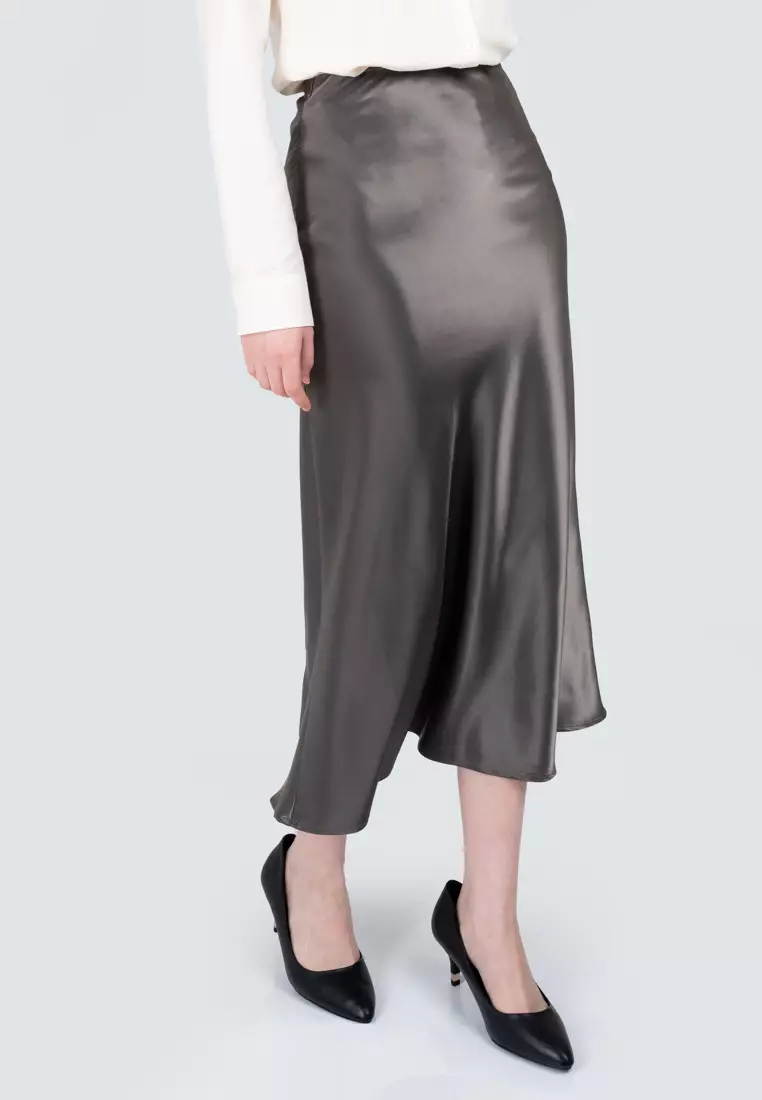 Polo Haus - Women’s Satin Slip Skirt WBLS002