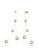 Bullion Gold gold BULLION GOLD Champagne Beads Gold Layered Dangle Earrings 4D707ACDE2F30FGS_1