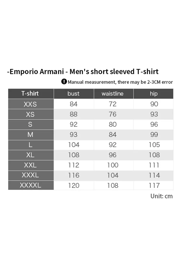 Buy Emporio Armani Men's Oversized Jersey T-shirt with Used-Effect Logo ...