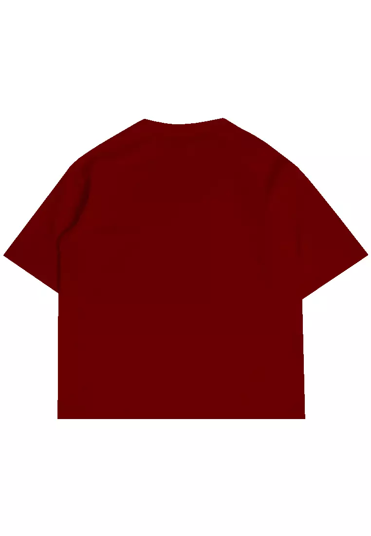 MTN15 kaos oversize scuba tebal dj rock blues abu