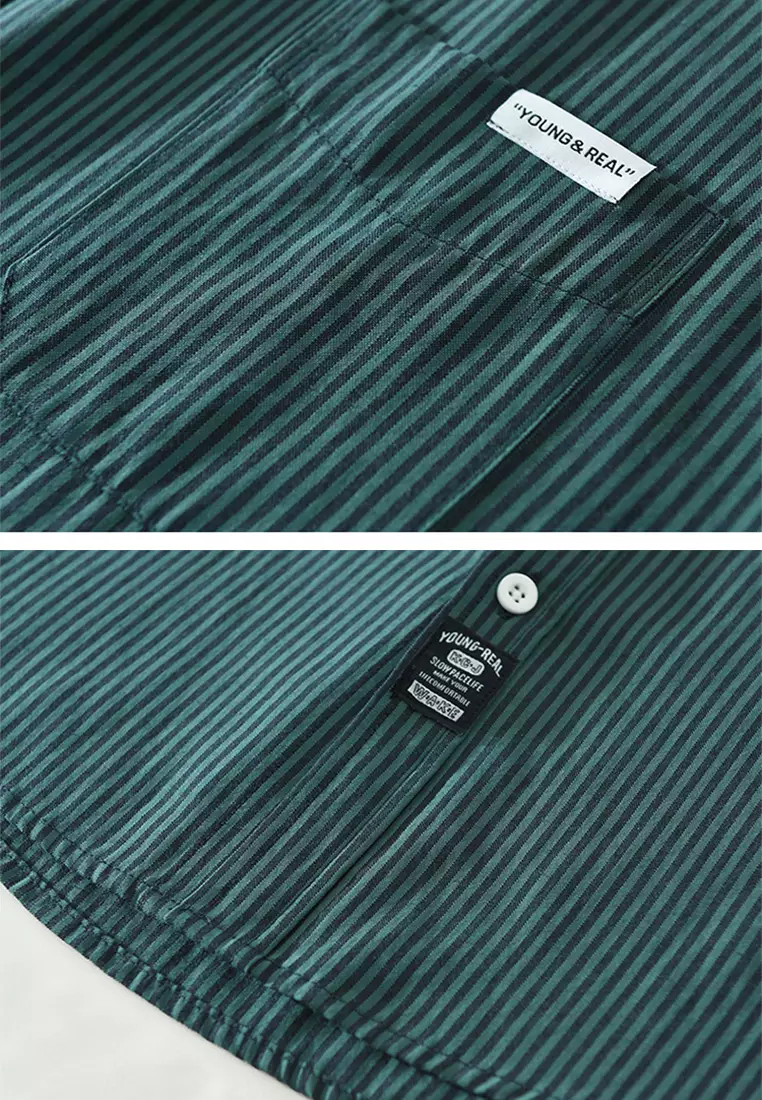 Japanese Striped Casual Shirt WM7251