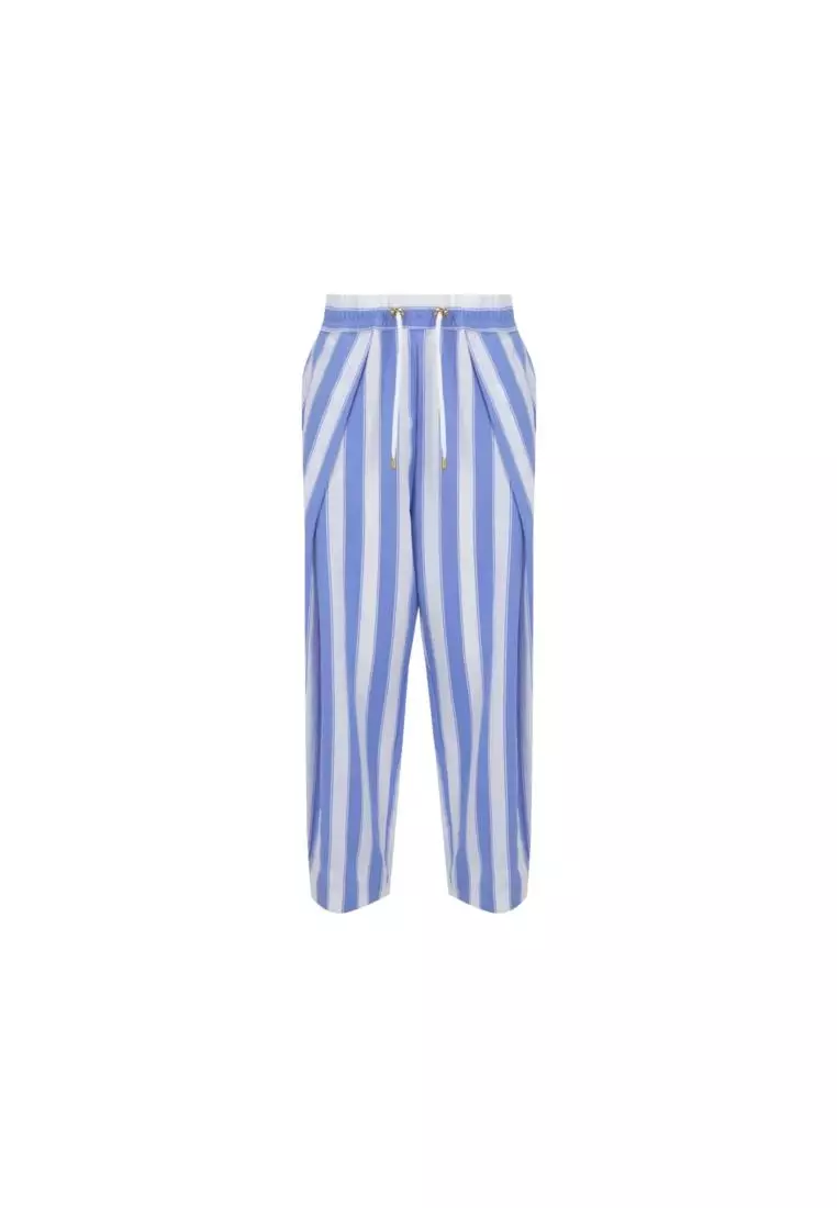 Balmain striped discount trousers