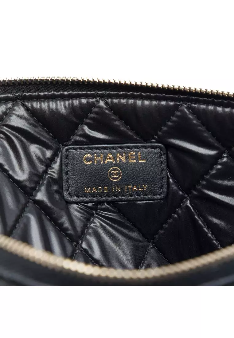 Pre-Loved Chanel Medium Bi Quilted Lambskin O Case Clutch