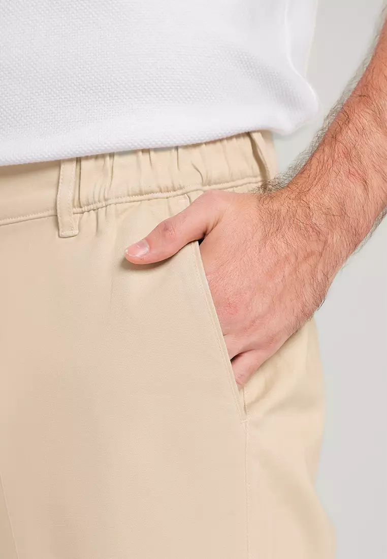 MOC Celana Panjang Chinos Pria Winton - Light Khaky