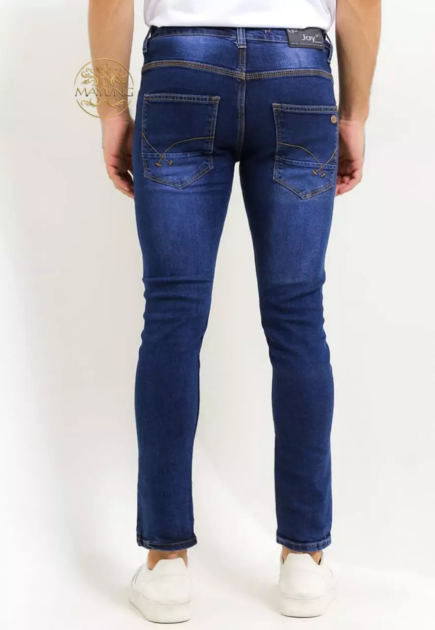 Celana Jeans Pensil Navy Panjang Pria Joe