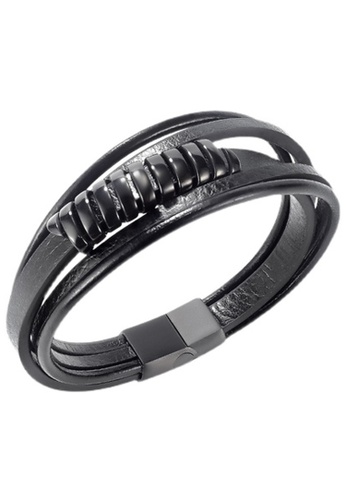 Trendyshop black Men's Bracelet 96FA4AC9600485GS_1