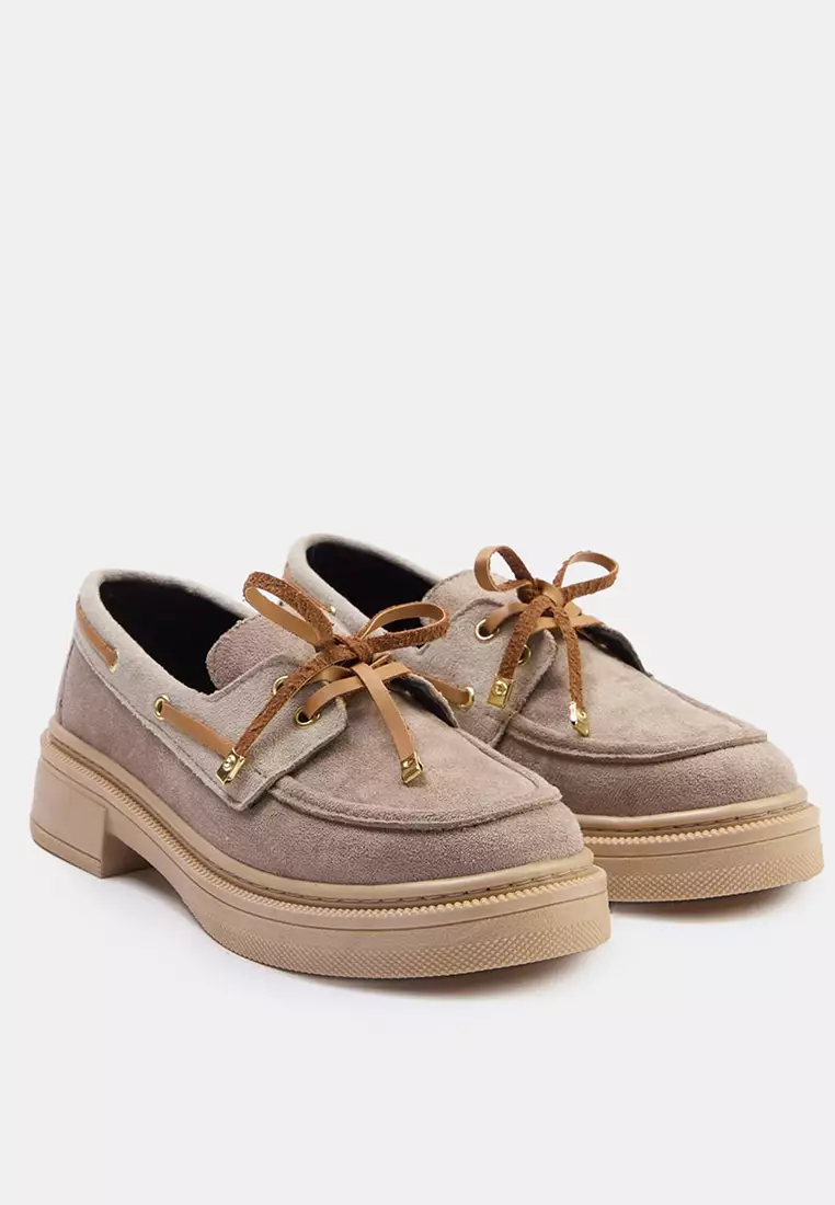 Lace Up Loafers