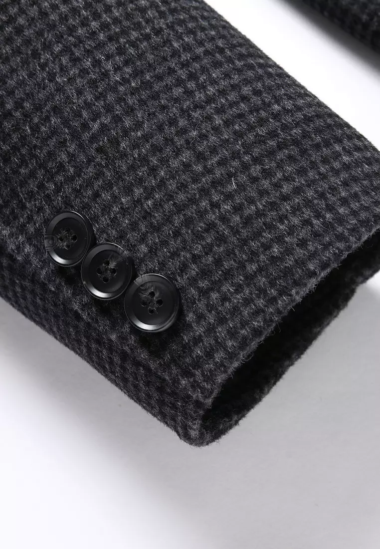 Casual Slim Wooled Suit 8819