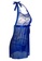 SMROCCO blue Sapphire Plus Size Nightie Sleepwear PL8019 ED614AA8D55A4EGS_2
