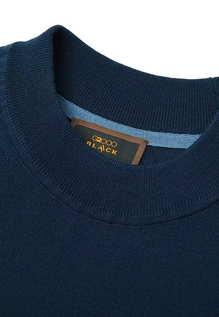 內搭高領精細純羊毛冷衫