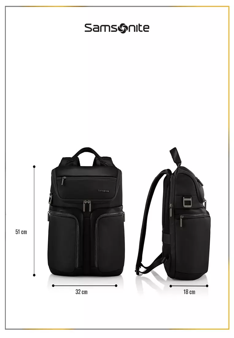 Samsonite Holborn Slim Backpack - Black