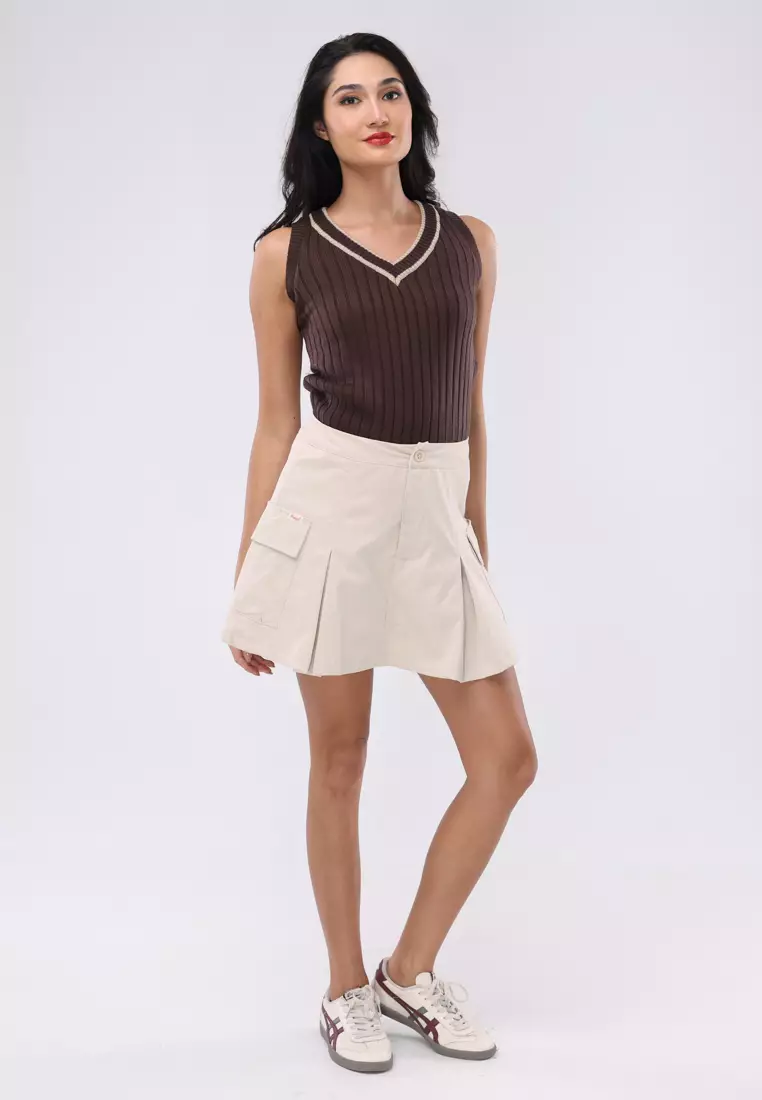 Poly Twill Ladies Skort