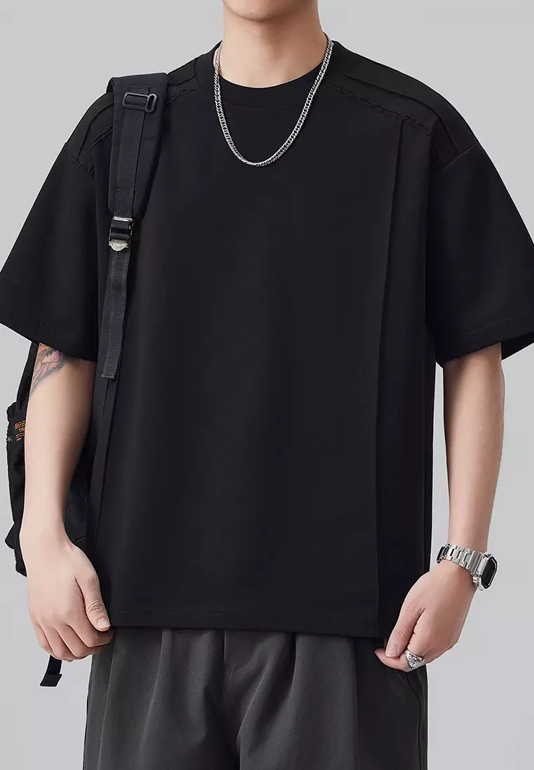 Streetwear Deconstructed Short Sleeve T-Shirt AY-D8902